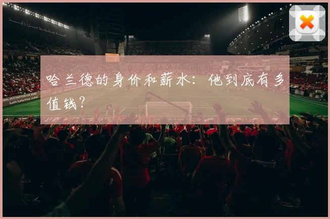 哈兰德的身价和薪水:他到底有多值钱?